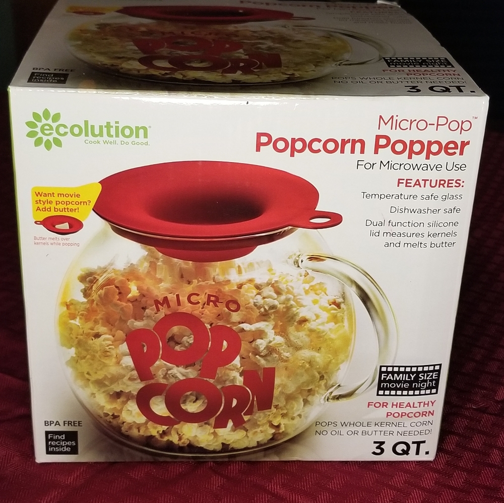 Ecolution Micro-pop popcorn